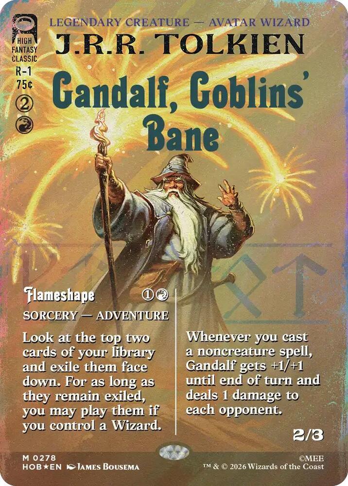 Gandalf, Goblins' Bane (Borderless)