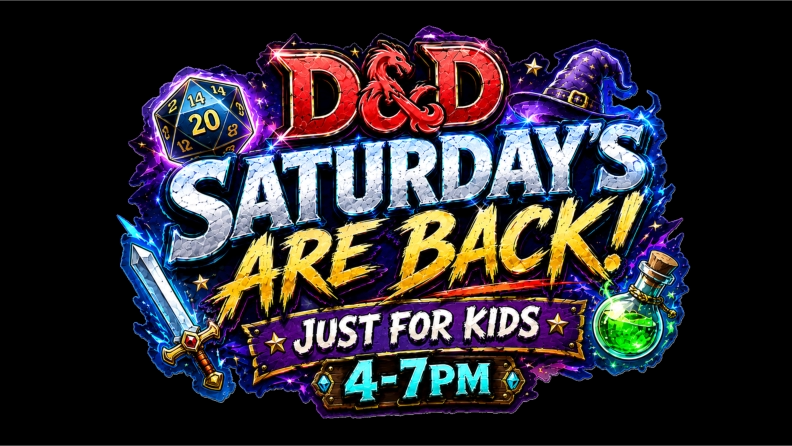 Kid's Saturday D&D is back!'